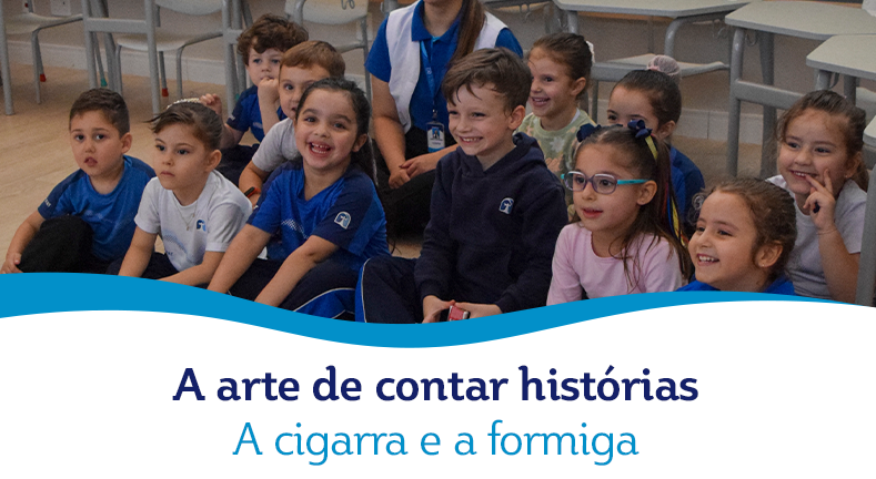 A arte de contar histórias: A cigarra e a formiga