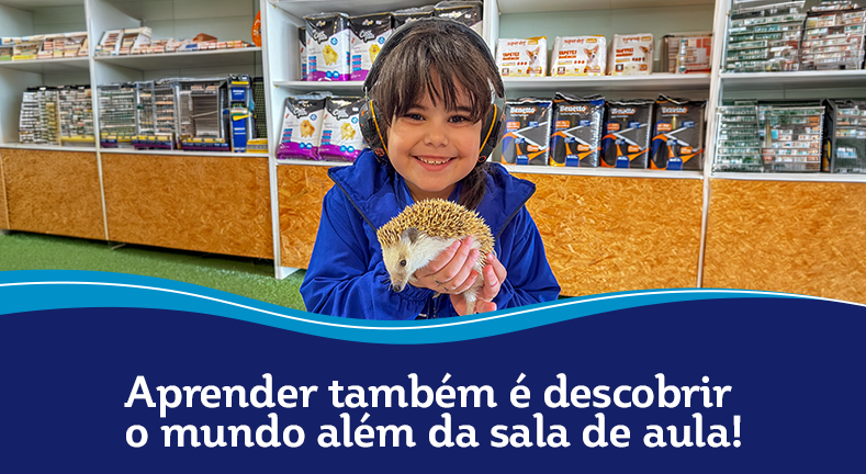 Aprender também é descobrir o mundo além da sala de aula!