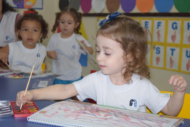 Infantil II - Pintura com aquarela