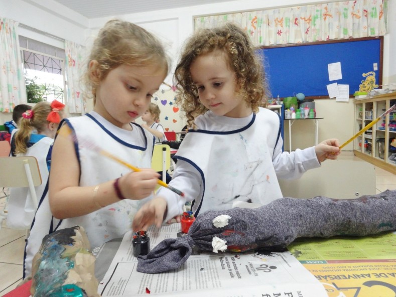 Infantil IV: Estudando sobre répteis